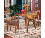 Ashley Furniture Berringer 3-Piece Drop Leaf Table & Side Chair Set