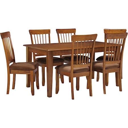 7-Piece 36x60 Table & Chair Set