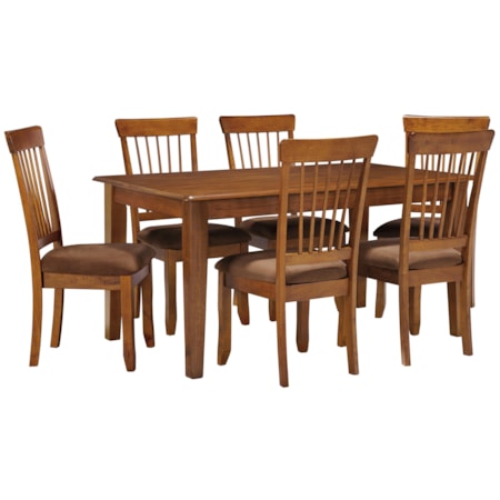 7-Piece 36x60 Table & Chair Set