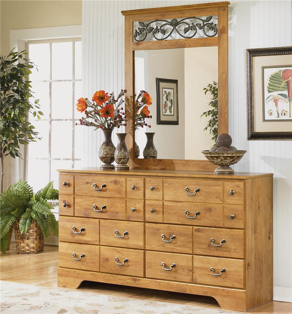 6 Drawer Dresser and Mirror