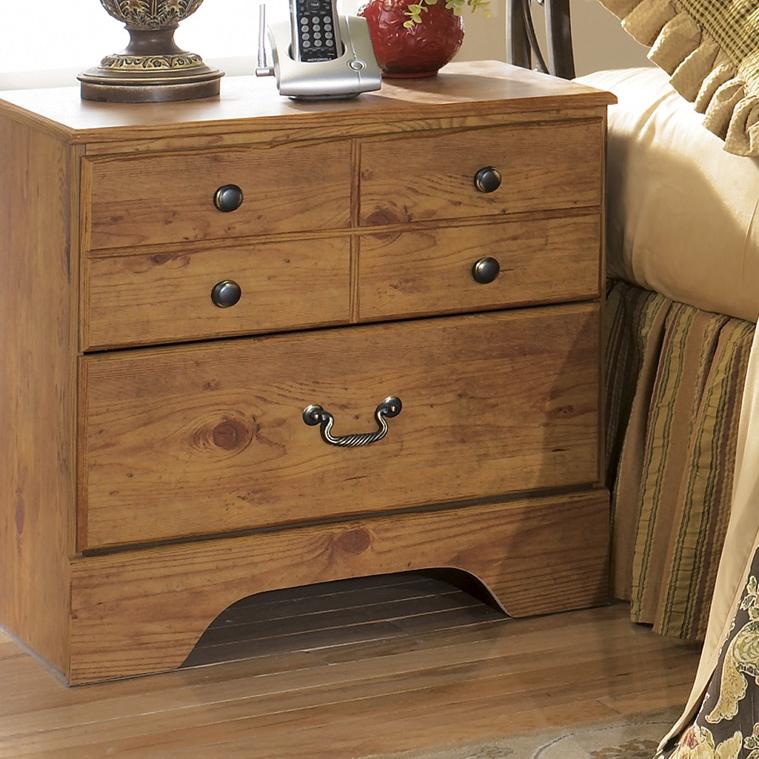 Two Drawer Night Stand