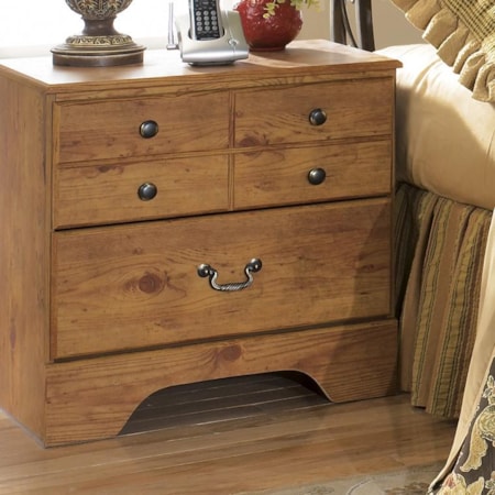 Two Drawer Night Stand