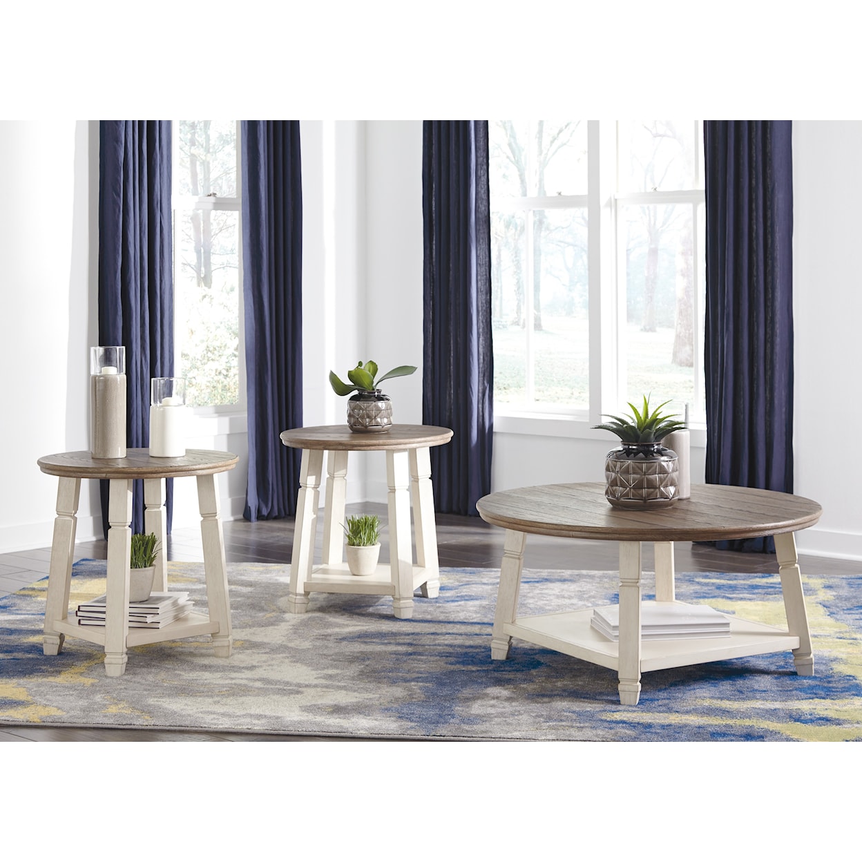 Ashley Furniture Signature Design Bolanbrook Occasional Table Group