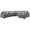 Ashley Furniture Castano 4 Piece Sectional