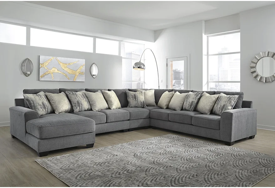 Castano 5 Piece Sectional by Ashley Furniture at Sam Levitz Furniture