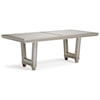 Signature Design by Ashley Chevana Chevana Rect Table Platinum