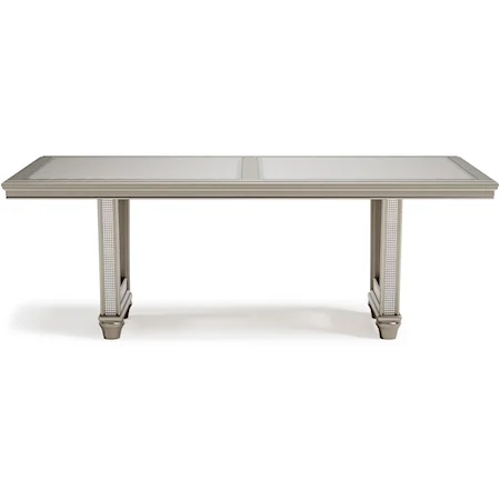 Chevana Rect Table Platinum