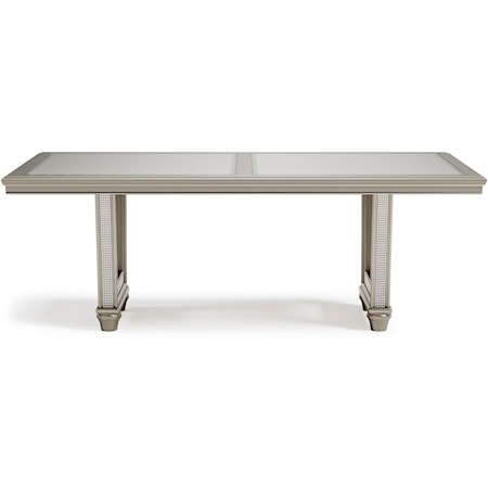 Chevana Rect Table Platinum