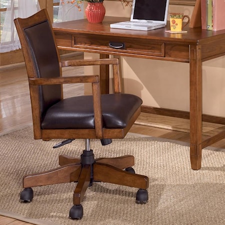 Arm Chair with Swivel/Adj Height