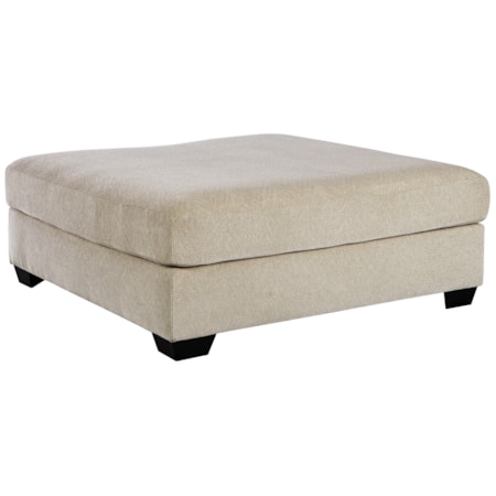 Oversized Accent Ottoman