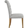 Ashley Furniture Harvina Harvina Light Grey Upholstered Side Chair