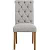 Ashley Furniture Harvina Harvina Light Grey Upholstered Side Chair