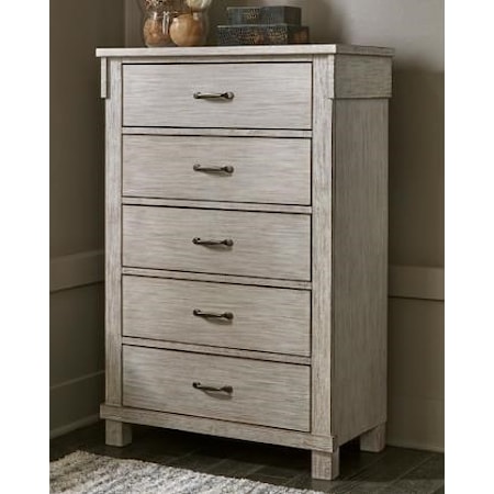 Hollentown Five Drawer Chest