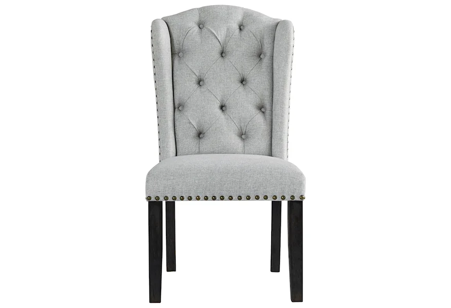 Jeanette Dining Upholstered Side Chair by Ashley Furniture at Esprit Decor Home Furnishings