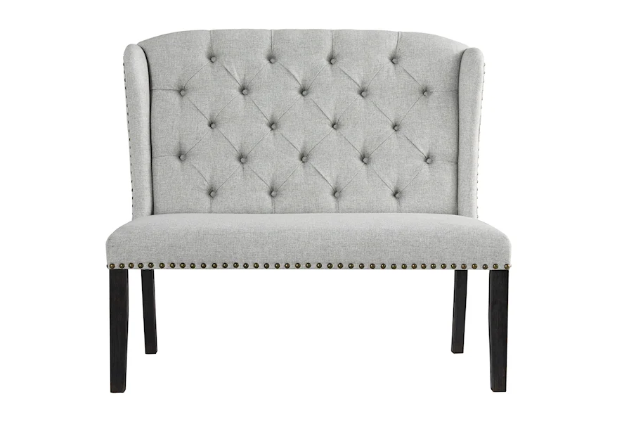 Jeanette Upholstered Bench by Ashley Furniture at Esprit Decor Home Furnishings
