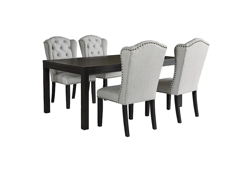 Jeanette 5-Piece Dining Set at Sam's Appliance & Furniture