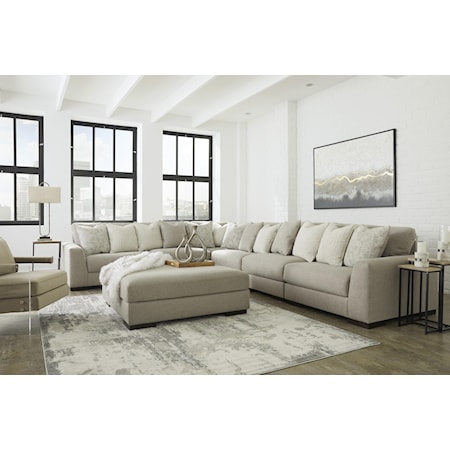 7 Piece Sectional Living Room Set