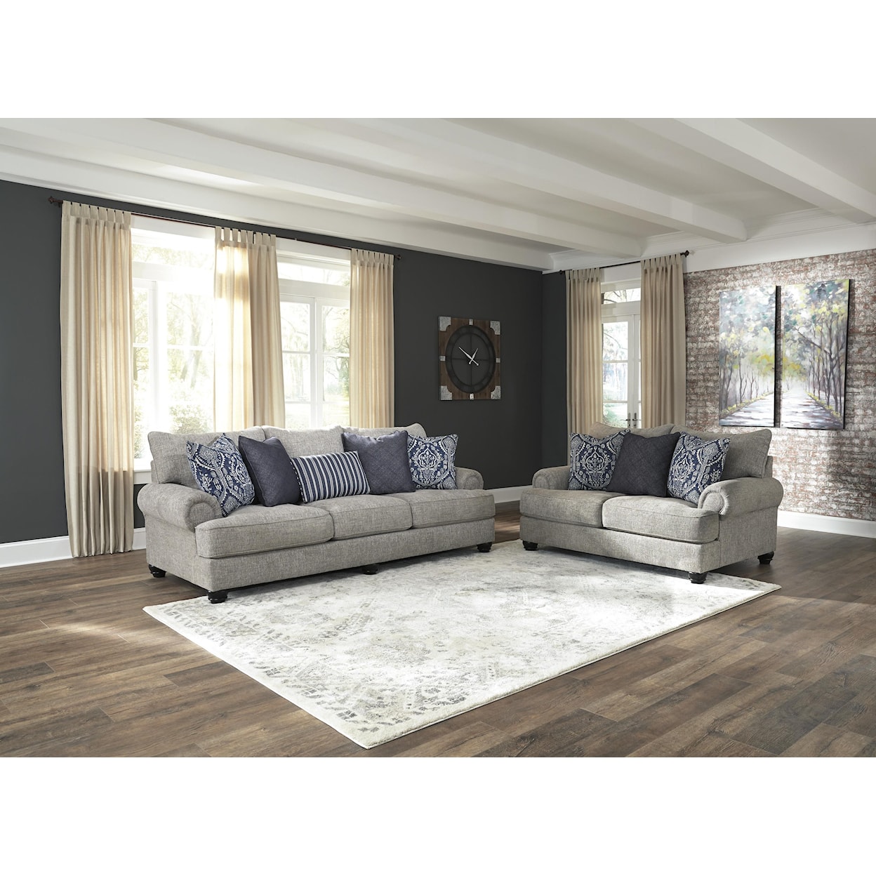 Ashley Furniture Morren Sofa And Loveseat Set