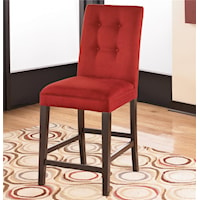 24 Inch Upholstered Bar Stool