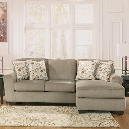 2-Piece Sectional with Right Chaise