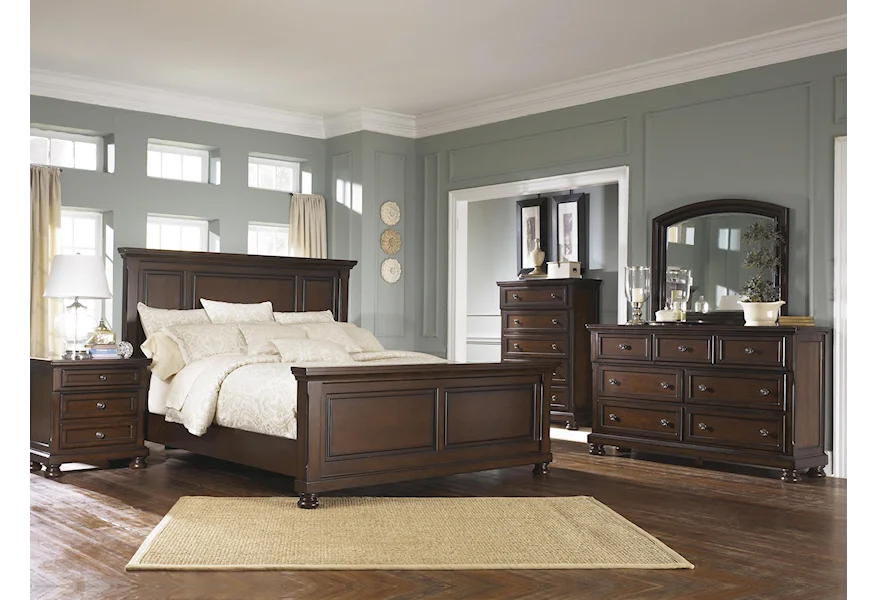 Porter Queen Panel Bed Package by Ashley Furniture at Sam Levitz Furniture