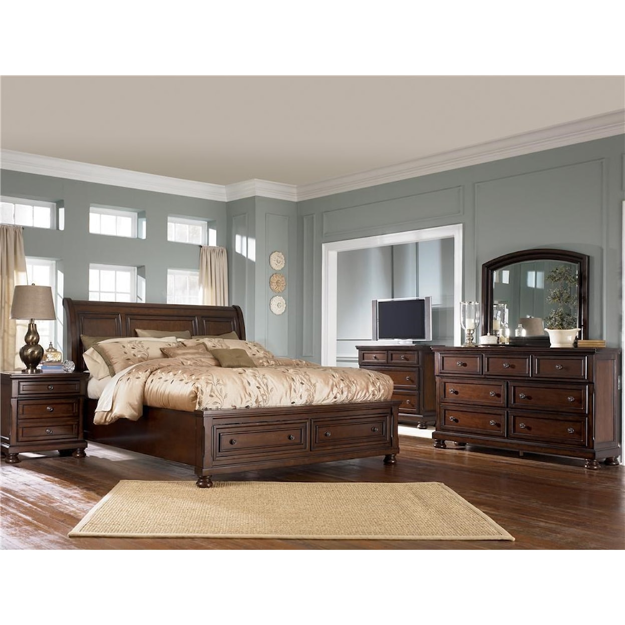 Ashley Furniture Porter Queen Bedroom Group