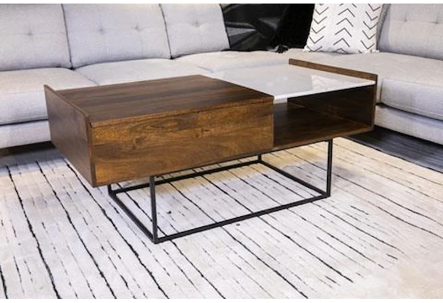 Rusitori Lift Top Coffee Table by Signature Design by Ashley at Sam Levitz Furniture