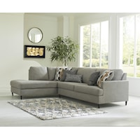 Granite 2 Piece Sofa Chaise Sectional
