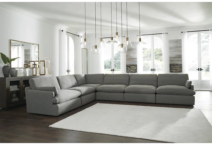Tanavi 6 Piece Sectional Sofa by Ashley Furniture at Sam Levitz Furniture