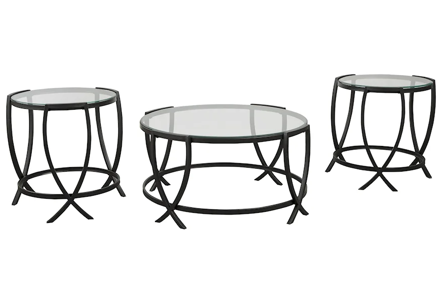 Tarrin 3 PC Occasional Table Set by Signature Design by Ashley at Sam Levitz Furniture