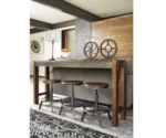 Signature Design by Ashley Torjin 4 Piece Long Counter Table Set
