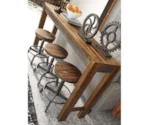 Signature Design by Ashley Torjin 4 Piece Long Counter Table Set