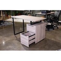 48" Home Office Desk with File Drawer