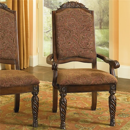 Upholstered Arm Chair