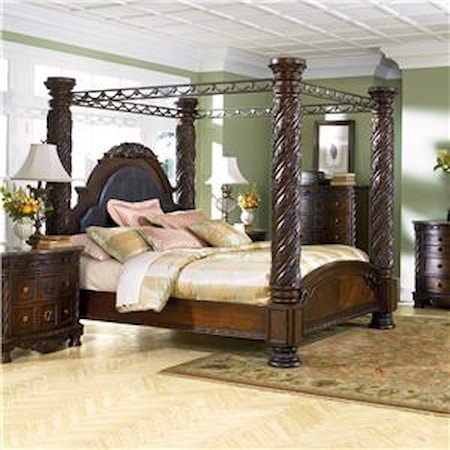 California King Canopy Bed