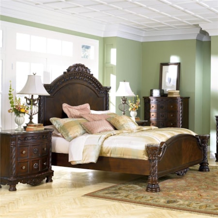 Queen Panel Bed