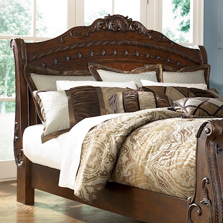 Queen Sleigh Headboard