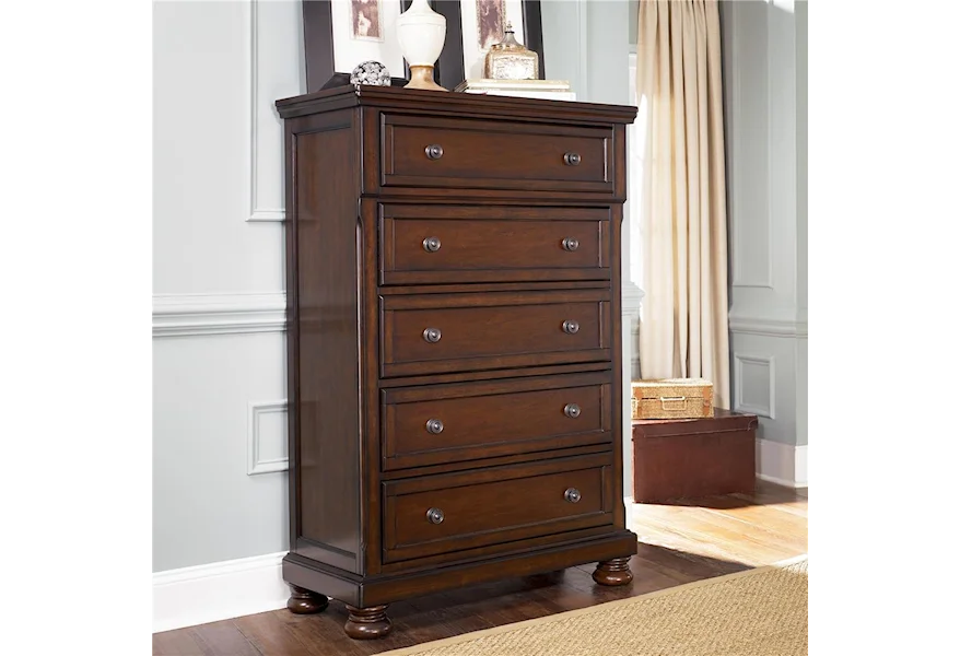 Porter Chest of Drawers by Ashley Furniture at Beck's Furniture