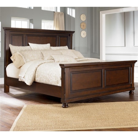 Queen Panel Bed