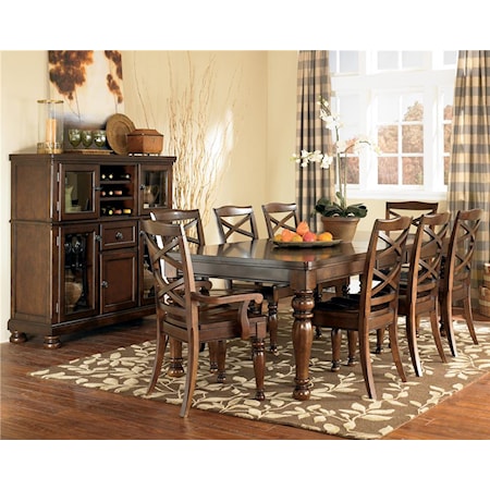 9 Piece Table & Chair Set
