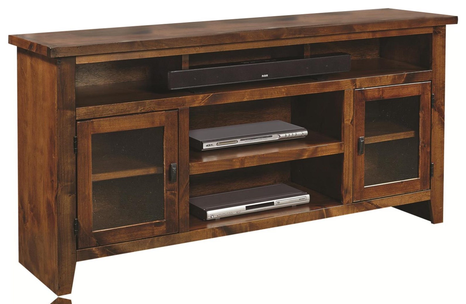 65" Console with Doors