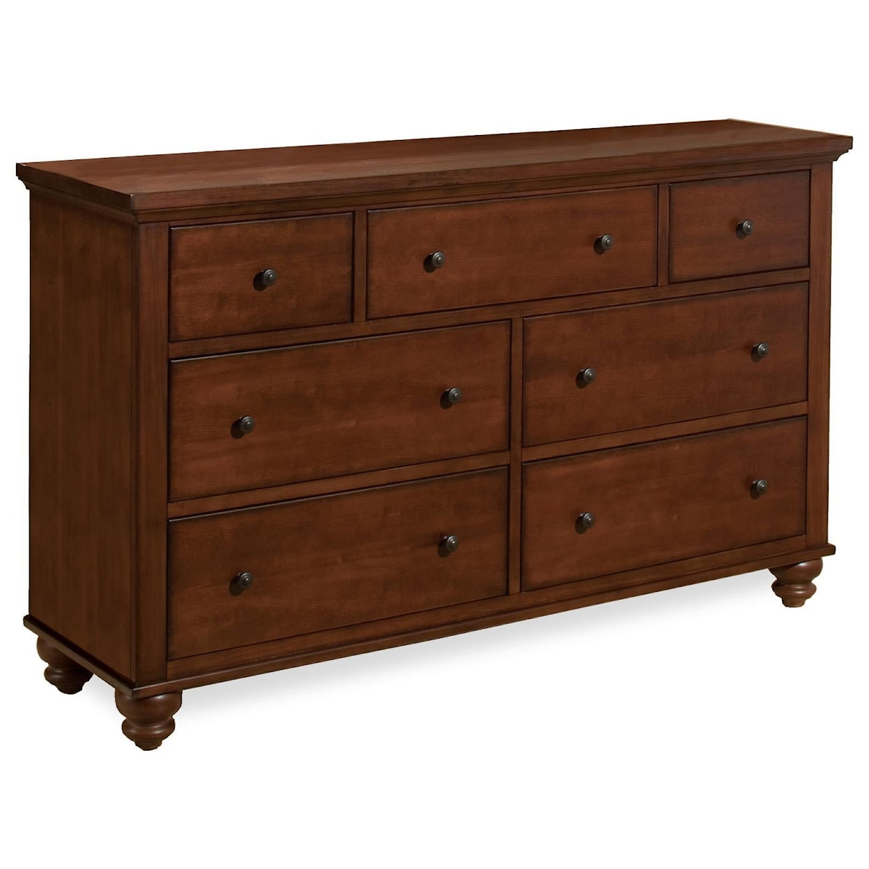 Aspenhome    7 Drawer Double Dresser