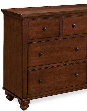 7 Drawer Double Dresser