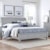Aspenhome Clinton King-Size Bed with Sleigh Headboard & Drawer Storage Footboard