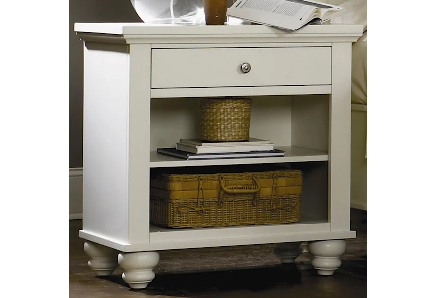 Cambridge CHY One Drawer Night Stand by Aspenhome at Conlin's Furniture