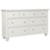 Aspenhome Cambridge CHY 7 Drawer Double Dresser with Turned Feet