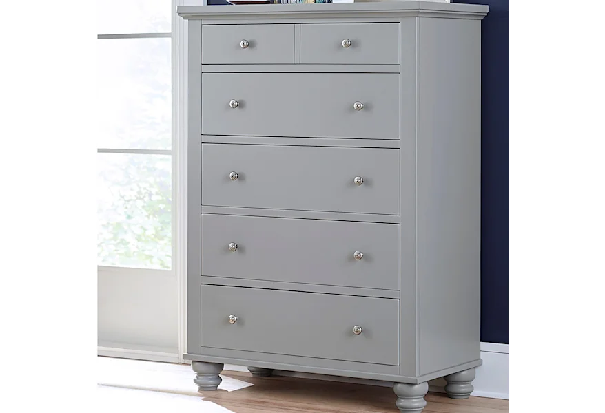 Cambridge CHY 5 Drawer Chest  by Aspenhome at Stoney Creek Furniture 