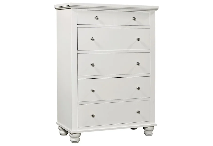 Cambridge CHY 5 Drawer Chest  by Aspenhome at Conlin's Furniture