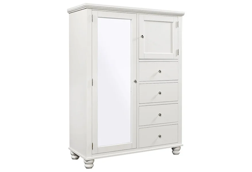 Cambridge CHY 4 drawer 2 Door Chiffarobe  by Aspenhome at Reeds Furniture