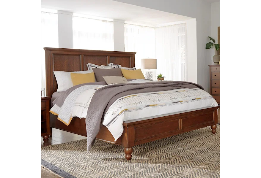 Cambridge CHY California King Panel Bed by Aspenhome at Gill Brothers Furniture & Mattress